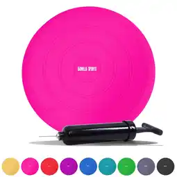 Decathlon Balanskussen - Wiebelkussen - Balanstrainer - Incl. Pomp -Roze aanbieding