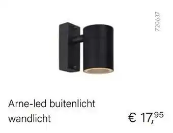 Multi bazar Lucide arne-led buitenlicht wandlicht aanbieding