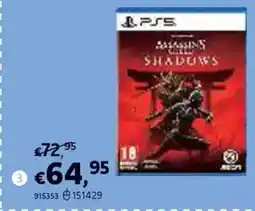 Dreamland PS5 assassin's creed shadows aanbieding