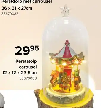 Euroshop Kerststolp carousel aanbieding