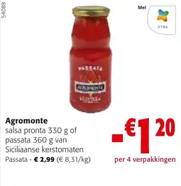 Colruyt Agromonte Passata aanbieding