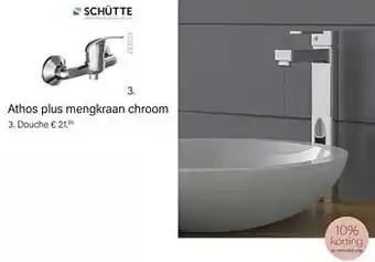 Multi bazar Athos plus mengkraan chroom douche aanbieding