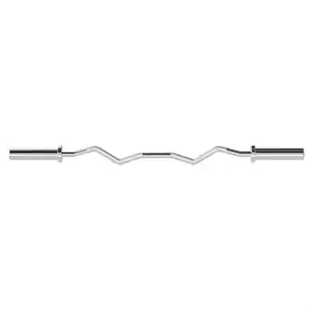 Decathlon Olympische Halterstang - EZ Curlstang - 120 cm - 50 mm aanbieding