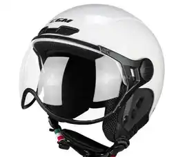 Decathlon CGM fietshelm wit XL aanbieding