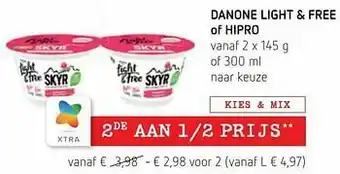 Danone light + free of hipro