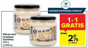 Carrefour Vol-au-vent in bokaal carrefour aanbieding