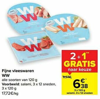 Carrefour Salami aanbieding