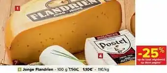 Carrefour Jonge flandrien aanbieding