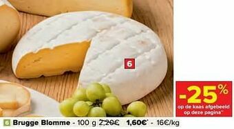 Carrefour Brugge blomme aanbieding