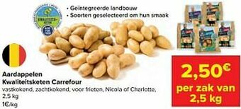 Carrefour Aardappelen kwaliteitsketen carrefour aanbieding