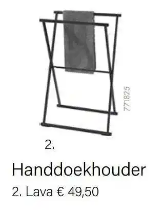 Multi bazar Handdoekhouder lava aanbieding