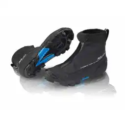 Decathlon XLC Winter MTB-fietsschoen Zwart/Blauw aanbieding
