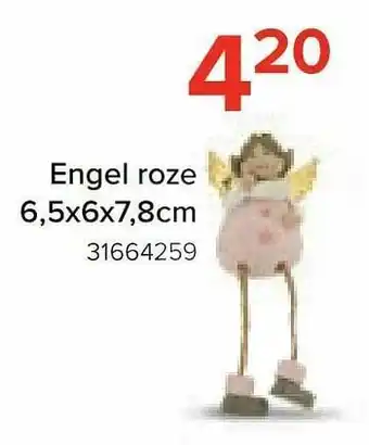 Euroshop Engel roze aanbieding