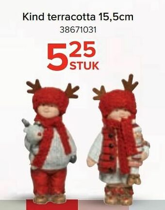 Euroshop Kind terracotta aanbieding