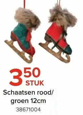 Schaatsen rood- groen