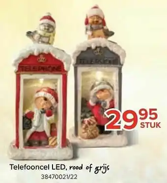 Euroshop Telefooncel led aanbieding