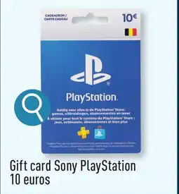 ALDI Gift card Sony PlayStation aanbieding