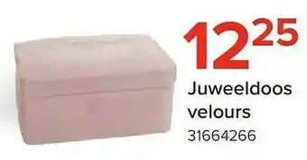 Juweeldoos velours