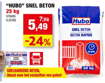 Hubo Hubo Snel Belton 25kg aanbieding