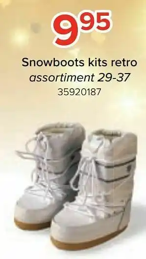 Euroshop Snowboots kits retro assortiment aanbieding