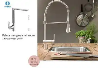 Multi bazar Palma mengkraan chroom keukenkraan aanbieding