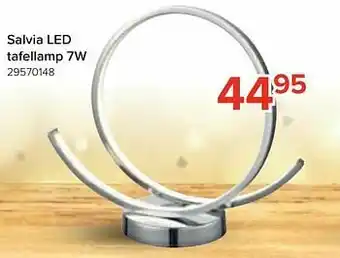 Euroshop Salvia led tafellamp 7w aanbieding