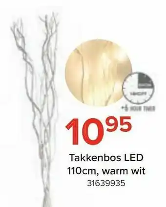 Euroshop Takkenbos led warm wit aanbieding