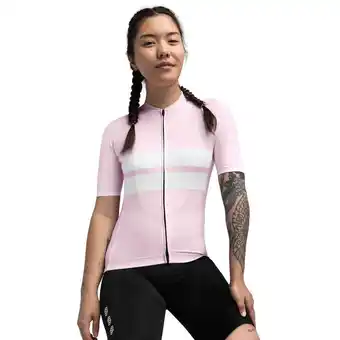 Decathlon Dames Wielrennen wielershirt korte mouw M2 Dalsnibba SIROKO Kauwgom Roze aanbieding