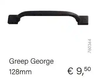 Greep george 128mm