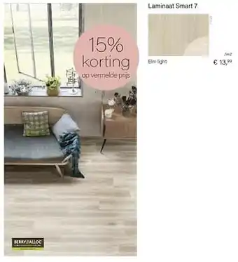 Multi bazar Laminaat smart 7 elm light aanbieding