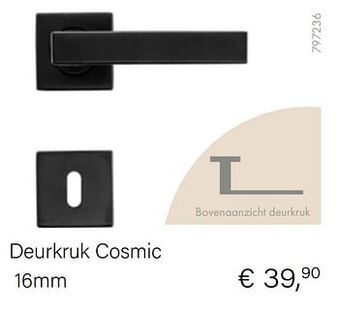 Multi bazar Deurkruk cosmic 16mm aanbieding