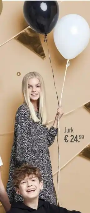Bel en Bo Jurk 128-164 aanbieding