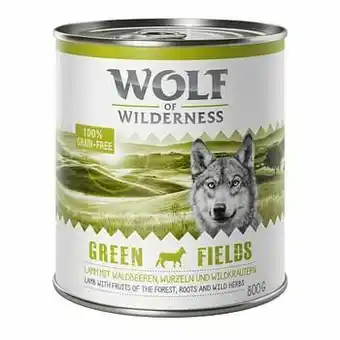 Zooplus 6x800g Black Rocks Geit Wolf of Wilderness Hondenvoer aanbieding
