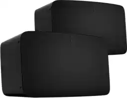 Coolblue Sonos Five Duo Pack zwart aanbieding