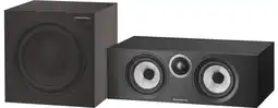 Coolblue Bowers & Wilkins HTM6 S3 + ASW608 Zwart aanbieding