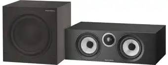 Coolblue Bowers & Wilkins HTM6 S3 + ASW608 Zwart aanbieding