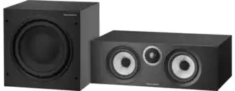 Coolblue Bowers & Wilkins HTM6 S3 + ASW610 Zwart aanbieding