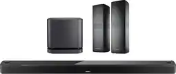Coolblue Bose Smart Ultra Soundbar + Bass Module 500 + Surround Speakers 700 Zwart aanbieding