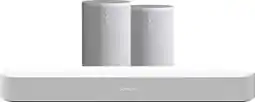 Coolblue Sonos Beam Gen2 Wit + 2x Era 100 Wit aanbieding