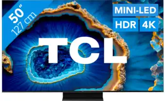 Coolblue TCL QD Mini-LED 50C803 (2023) aanbieding