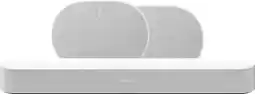 Coolblue Sonos Beam Gen2 Wit + 2x Era 300 Wit aanbieding