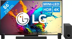 Coolblue LG 86QNED91T6A (2024) + Soundbar aanbieding