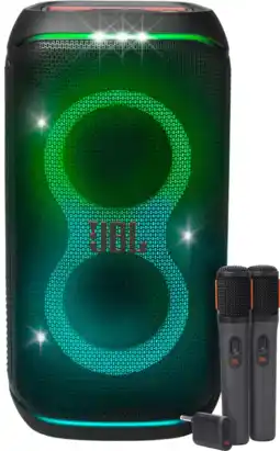 Coolblue JBL Partybox Club 120 + Draadloze Microfoonset aanbieding