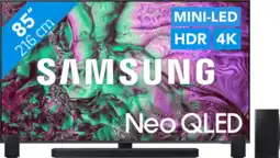 Coolblue Samsung Neo QLED 4K 85QN86D (2024) + Soundbar aanbieding
