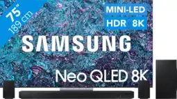 Coolblue Samsung Neo QLED 8K 75QN900D (2024) + Soundbar aanbieding