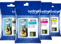 Coolblue Brother LC-421XL Cartridge Combo Pack aanbieding