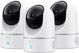 Coolblue Eufy Indoor Cam 2K Pan & Tilt 3-Pack aanbieding