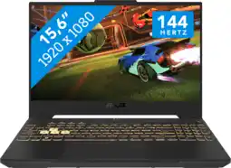 Coolblue ASUS TUF Gaming F15 FX507VV-LP241W Azerty aanbieding