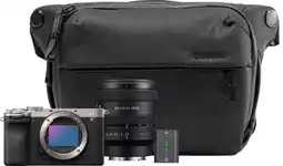 Coolblue Sony A7C II Zilver Travel Kit aanbieding