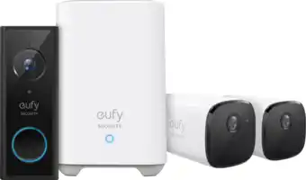 Coolblue Eufycam 2 Pro Duo Pack + Video Doorbell Battery aanbieding